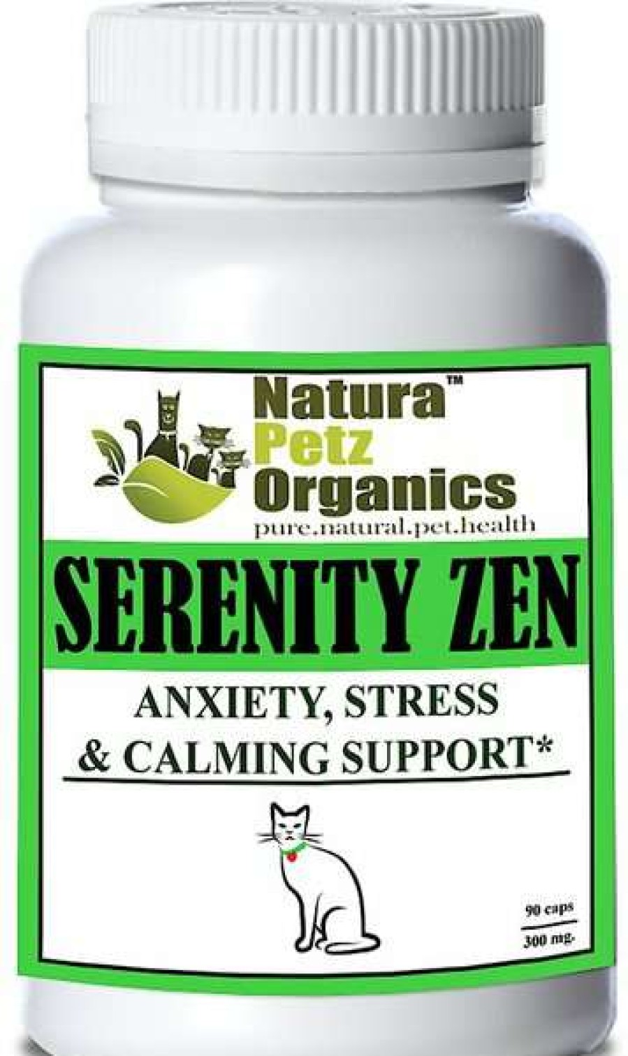 Cat * | Natura Petz Organics Serenity Zen Cat Supplement, 90 Count Free Delivery