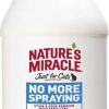 Cat * | Nature'S Miracle No More Spraying Cat Stain & Odor Remover & Repellent, 1-Gal Bottle Free Delivery