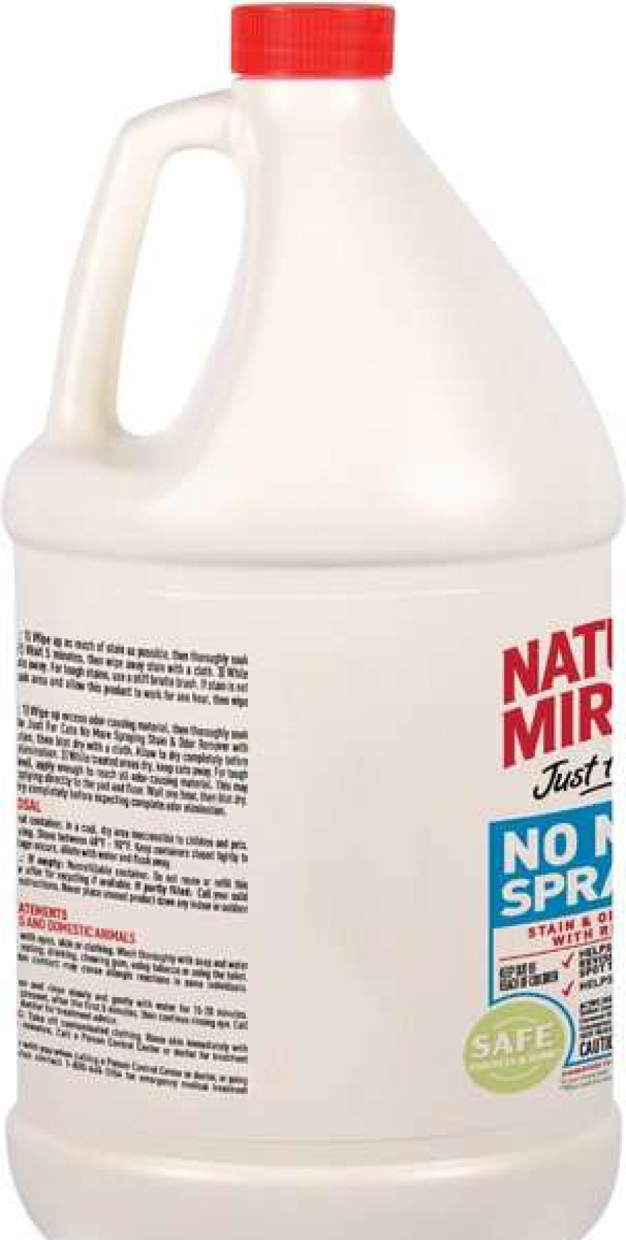 Cat * | Nature'S Miracle No More Spraying Cat Stain & Odor Remover & Repellent, 1-Gal Bottle Free Delivery