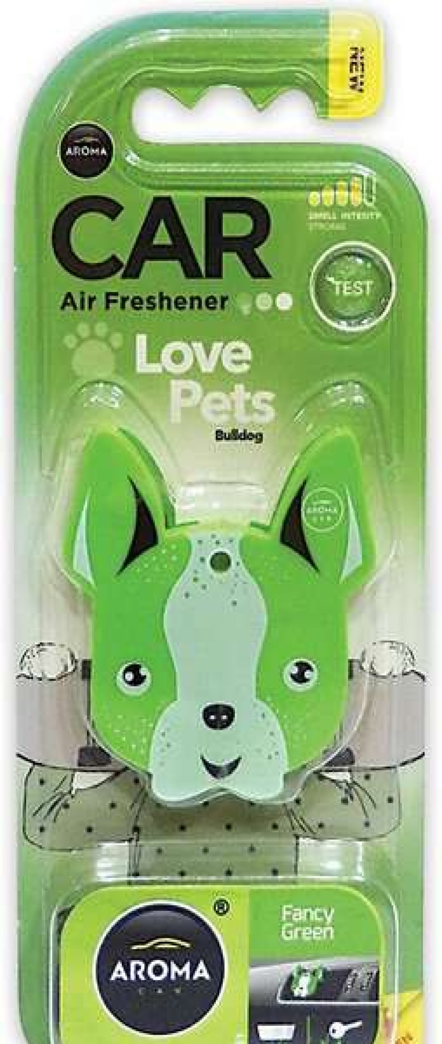 Cleaning & Potty * | Aroma Car Love Pets Dog Fancy Green Car Air Freshener Discount