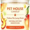 Home Goods * | Pet House Mango Peach Natural Soy Candle, 9-Oz Jar Discount