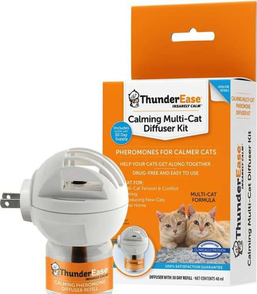 Cat * | Thunderease Multi-Cat Calming Diffuser For Cats, 30 Day Shop