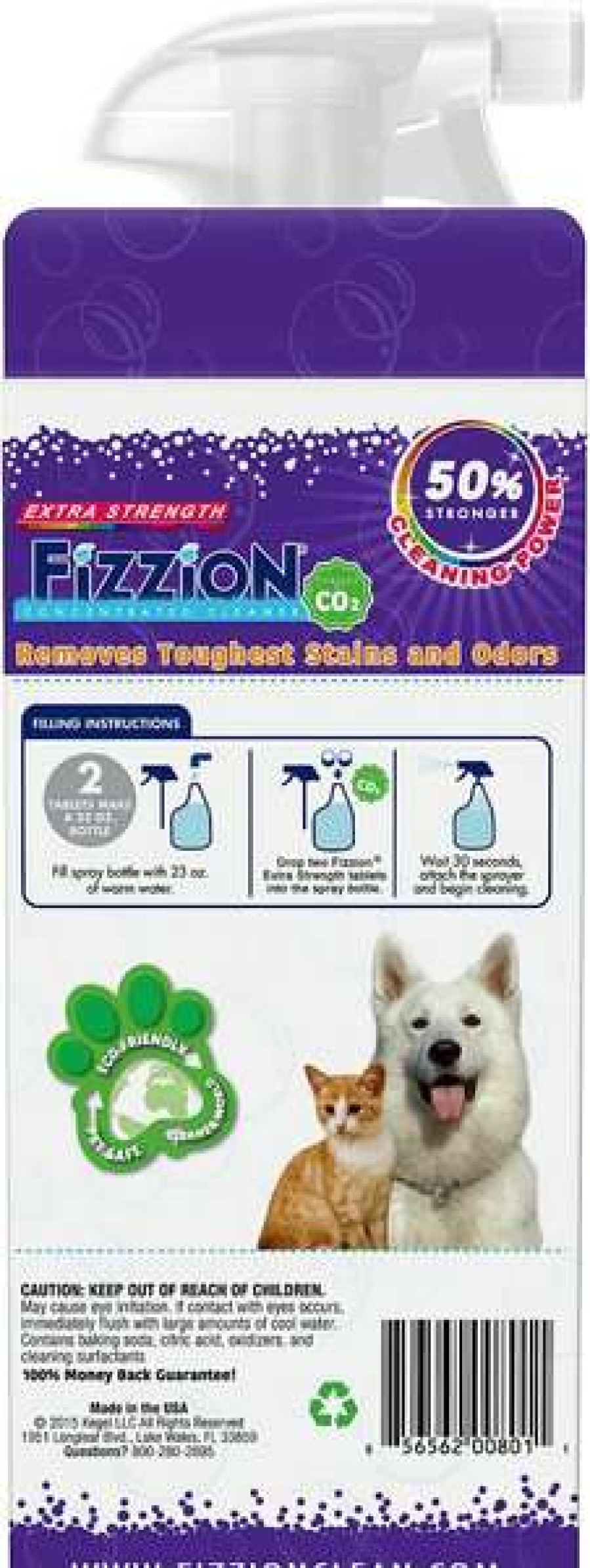 Cleaning & Potty * | Fizzion Extra Strength Stain & Odor Eliminator, 23-Oz Bottle Promotions