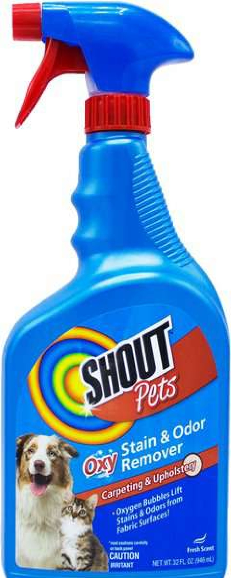 Cleaning & Potty * | Shout Pets Oxy Stain & Odor Remover For Carpeting & Upholstery, 32-Oz Bottle Discount