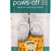 Cat * | Mypet Safety Paws Paws-Off Swivel Cabinet Latches For Dog & Cat, Gray, 4 Count Promotions