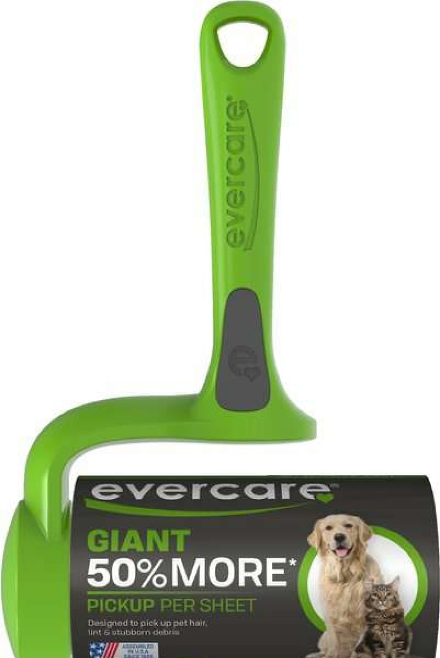 Cat * | Evercare Pet Plus Giant Extreme Stick T-Handle Pet Lint Roller, 70 Sheets Free Delivery