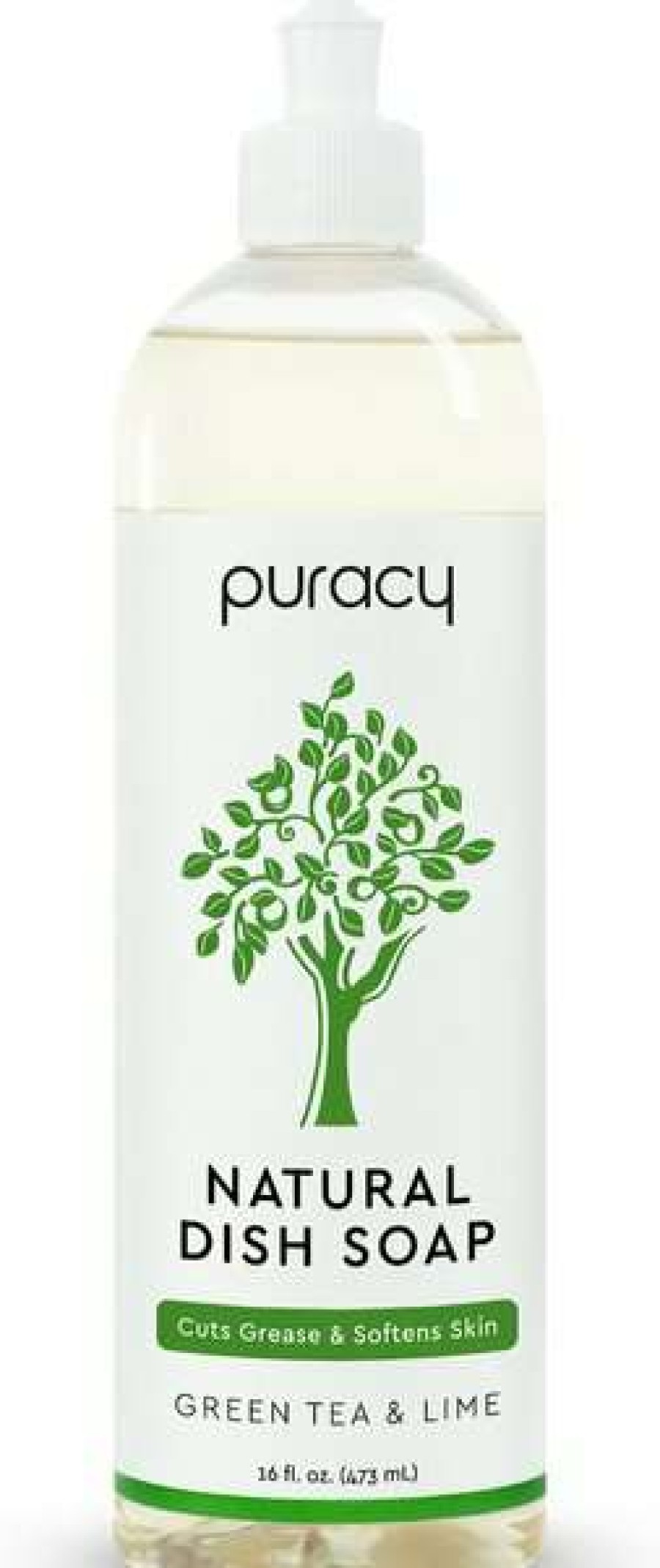 Cleaning & Potty * | Puracy Green Tea & Lime Natural Pet Dish Soap, 16-Oz Bottle Outlet