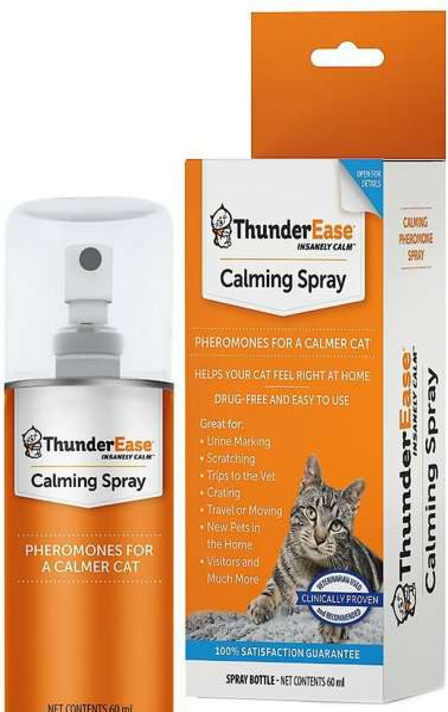 Cat * | Thunderease Calming Spray For Cats, 2-Oz Shop