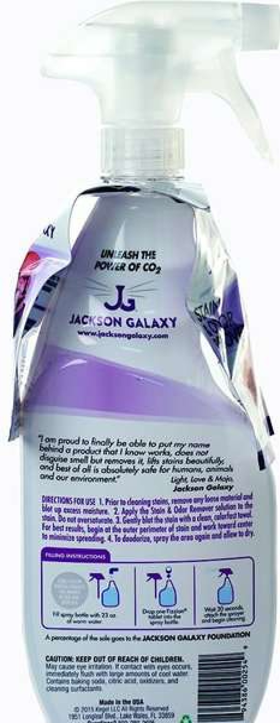 Cleaning & Potty * | Jackson Galaxy Solutions Stain & Odor Remover, 23-Oz Bottle Promotions