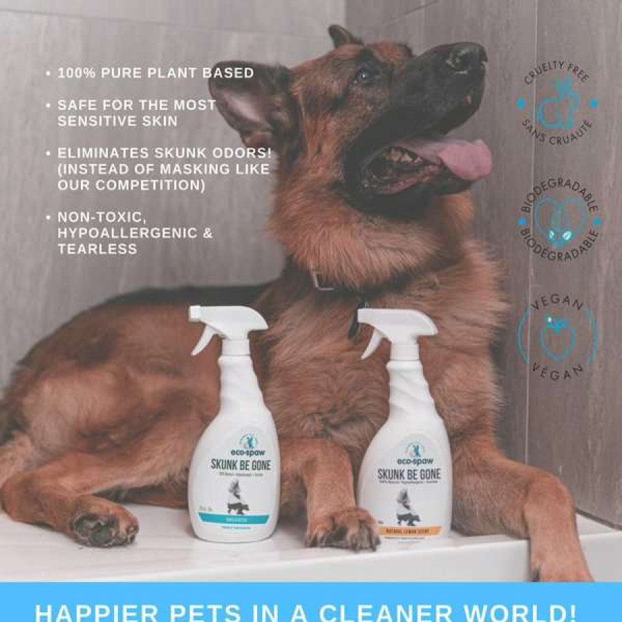 Cleaning & Potty * | Ecospaw Skunk Be Gone Unscented Dog & Cat Cleaner Discount