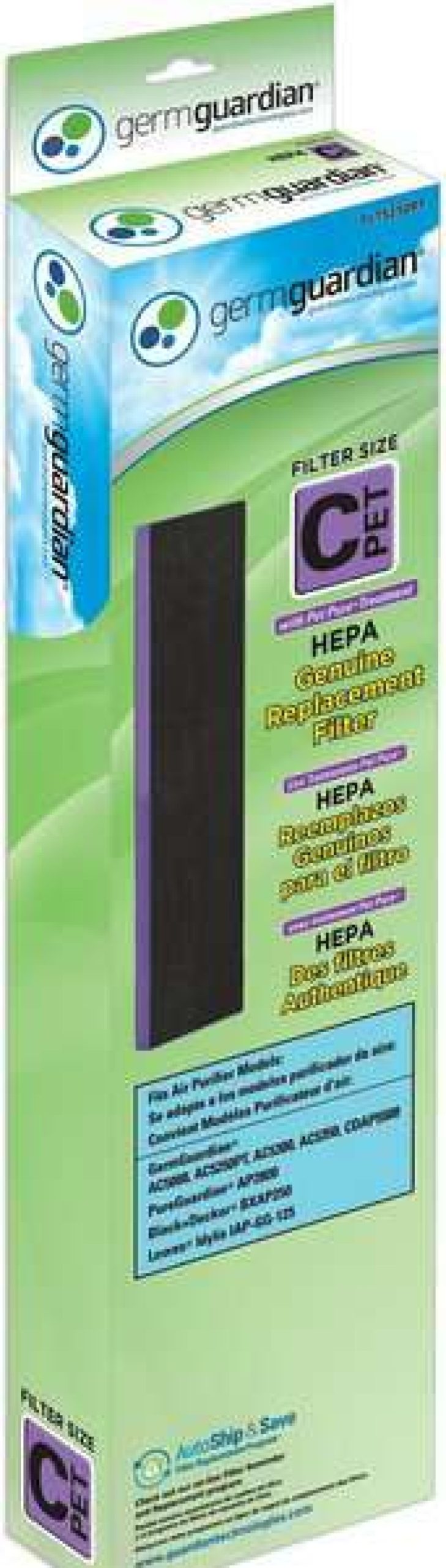 Cleaning & Potty * | Germ Guardian Flt5250Pt Hepa Air Purifier Replacement Filter C Online