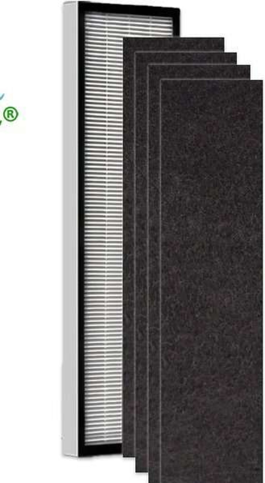 Cleaning & Potty * | Breathe Naturally Hepa & Carbon Replacement Filters For Germ Guardian Flt5000 "C" Series Air Purifiers Ac5000, 5 Count Promotions