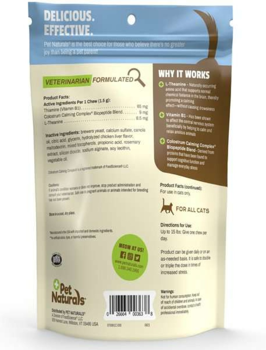 Cat * | Pet Naturals Calming Cat Chews, 30 Count Shop