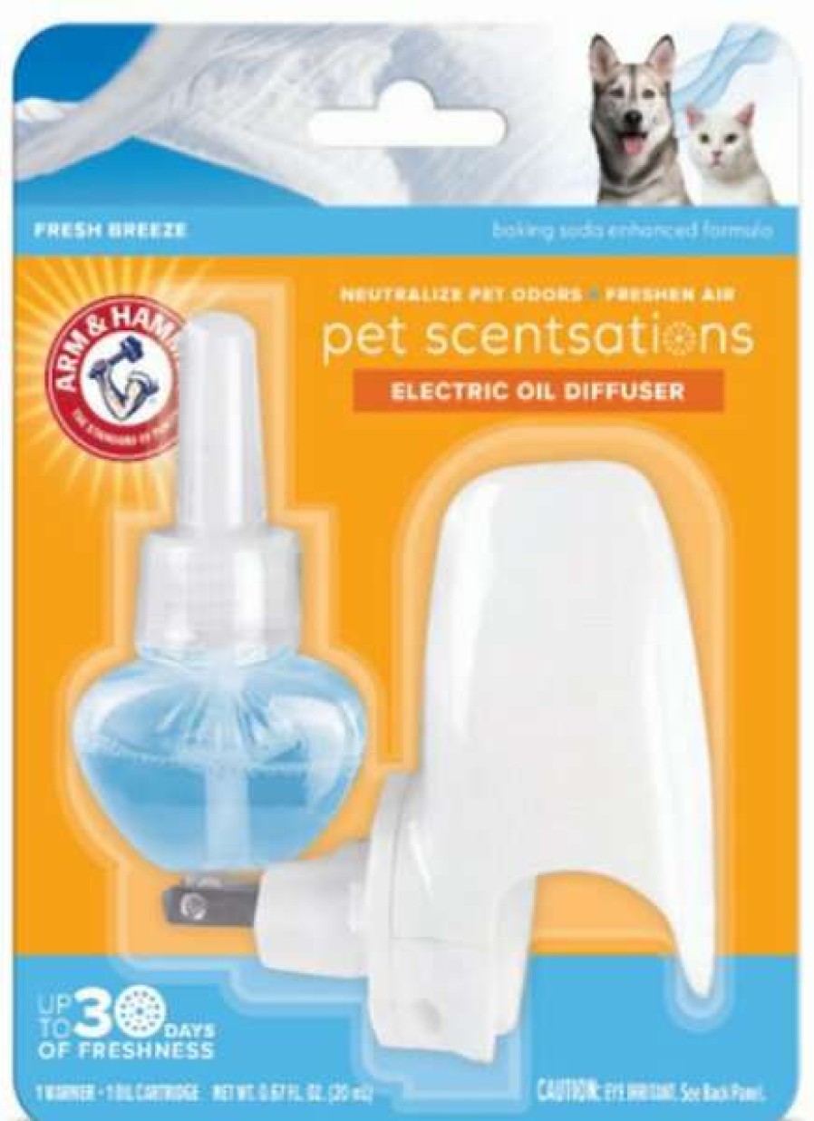 Cleaning & Potty * | Arm & Hammer Pet Scentsations Fresh Breeze Electric Oil Diffuser Hot Sale