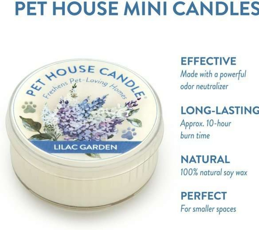 Home Goods * | Pet House Lilac Garden Natural Soy Candle, 1.5-Oz Jar Hot Sale