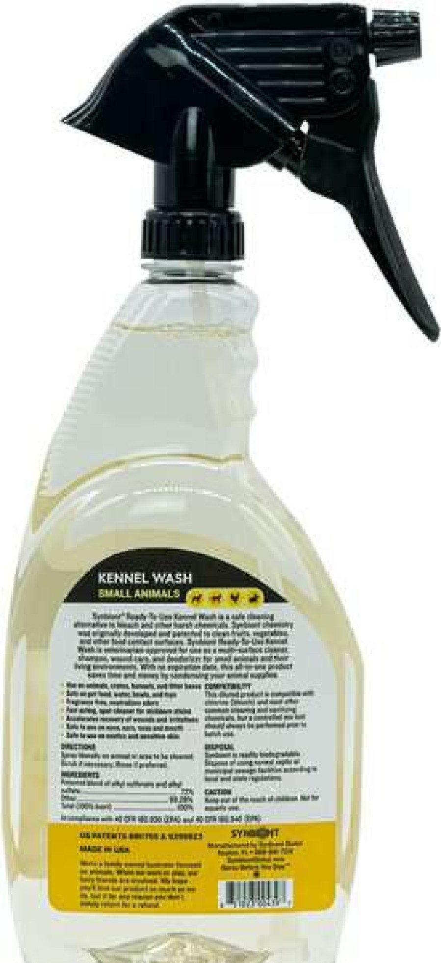 Cleaning & Potty * | Synbiont Kennel Wash Ready To Use Dog & Cat Stain Remover, 32-Oz Bottle Shop