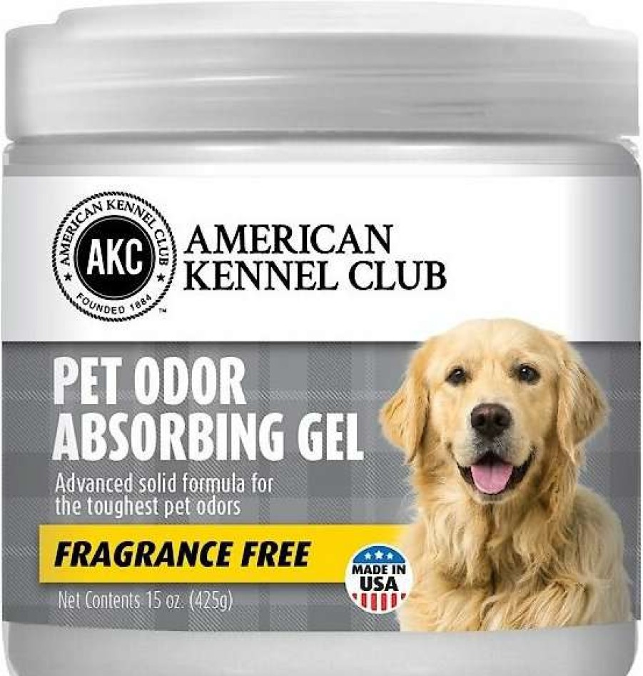 Cleaning & Potty * | American Kennel Club Akc Fragrance Free Pet Odor Absorbing Solid Gel, 15-Oz Jar Store