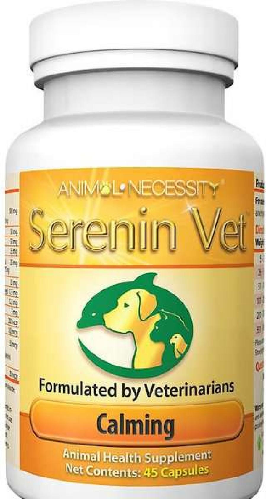 Cat * | Animal Necessity Serenin Vet Natural Calming Dog & Cat Supplement, 45 Count Online