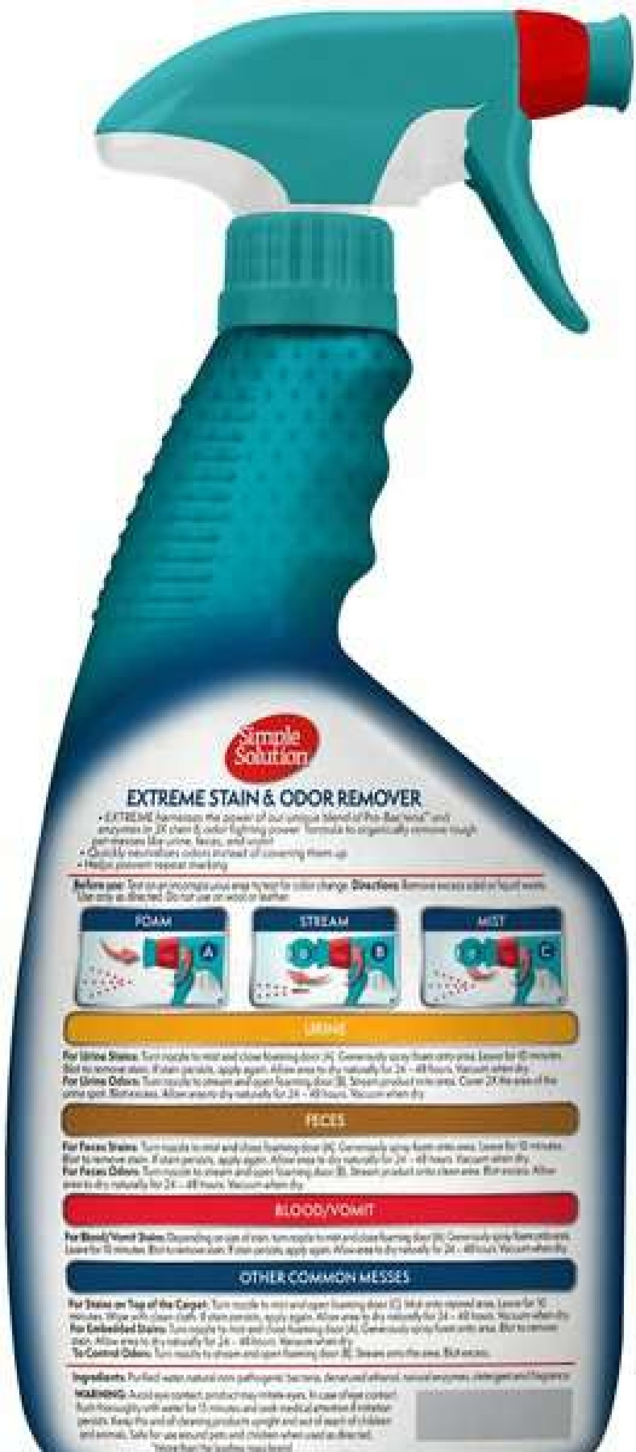 Cleaning & Potty * | Simple Solution Extreme Spring Breeze Pet Stain & Odor Remover Discount