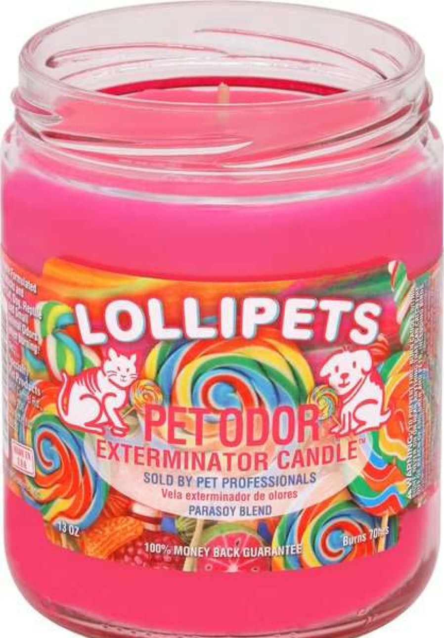 Home Goods * | Pet Odor Exterminator Lollipets Deodorizing Candle, 13-Oz Jar Online