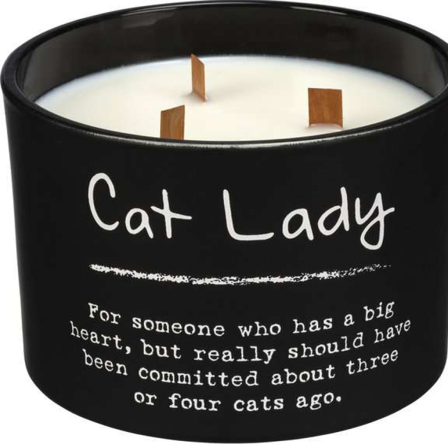 Home Goods * | Primitives By Kathy Cat Lady Jar Candle Shop