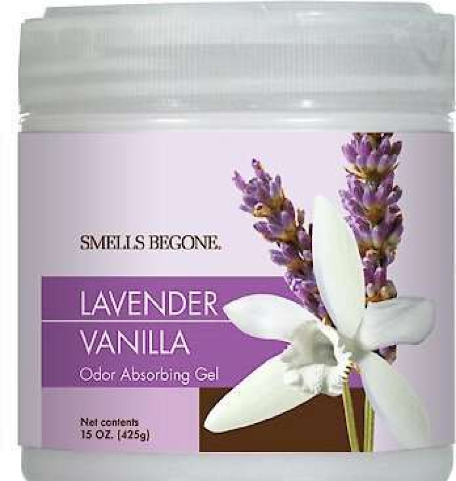 Cleaning & Potty * | Smells Begone Lavender Vanilla Odor Absorbing Solid Gel, 15-Oz Jar Store